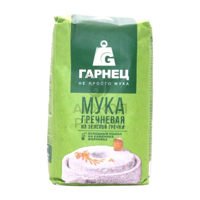 МУКА ГРЕЧНЕВАЯ ИЗ НЕПРОПАРЕННОЙ КРУПЫ ТМ ГАРНЕЦ 500Г БУМ.ПАК. - фото 1