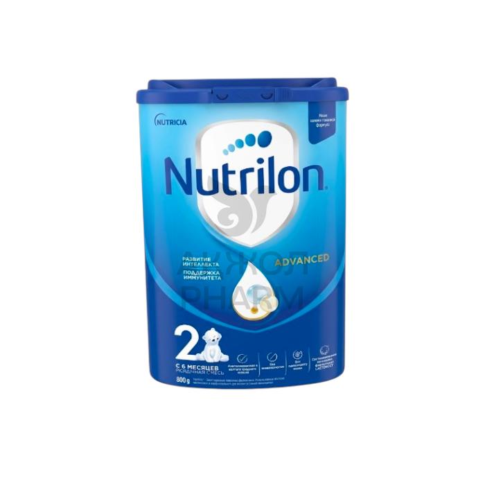 СМЕСЬ NUTRILON ADVANCED 2 С 6 МЕСЯЦЕВ 800ГР - фото 1
