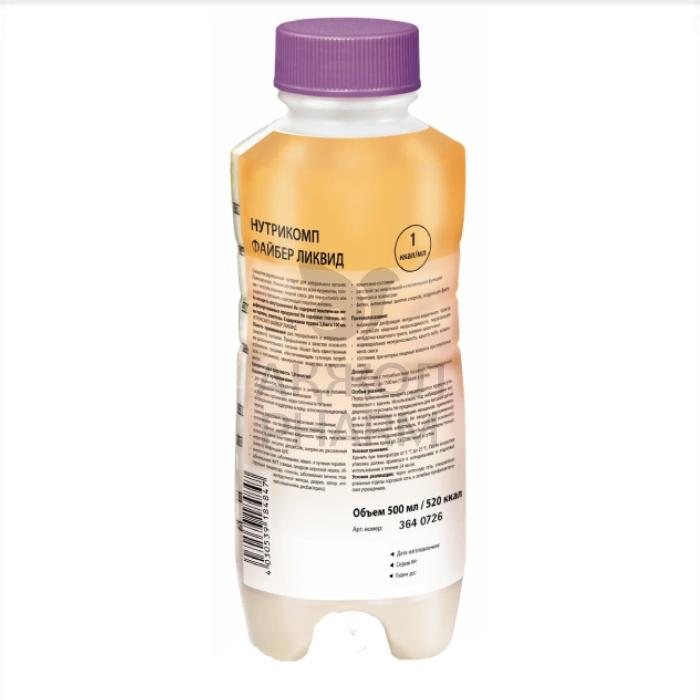 НУТРИКОМП ФАЙБЕР ЛИКВИД 500МЛ/BRAUN - купить в интернет-аптеке Ақ Жол Pharm