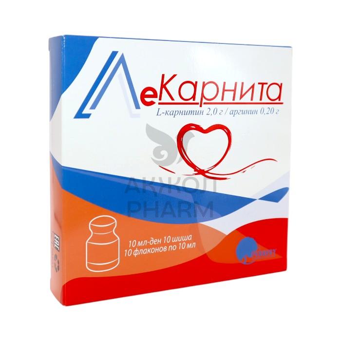 ЛЕ КАРНИТА РАСТВ 10МЛ №10/ЕРБОЗЕТА - купить в интернет-аптеке Ақ Жол Pharm