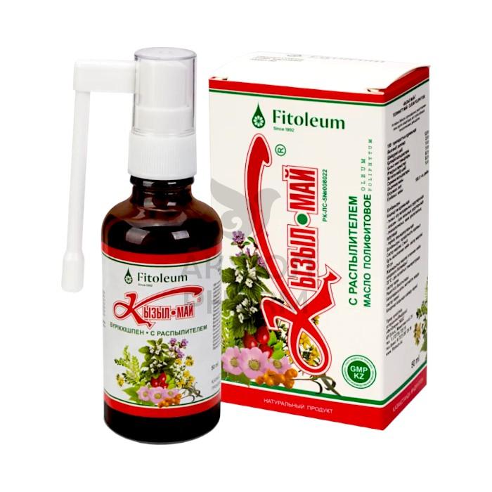 МАСЛО ПОЛИФИТОВОЕ КЫЗЫЛ МАЙ С РАСПЫЛИТЕЛЕМ 100МЛ - купить в интернет-аптеке Ақ Жол Pharm