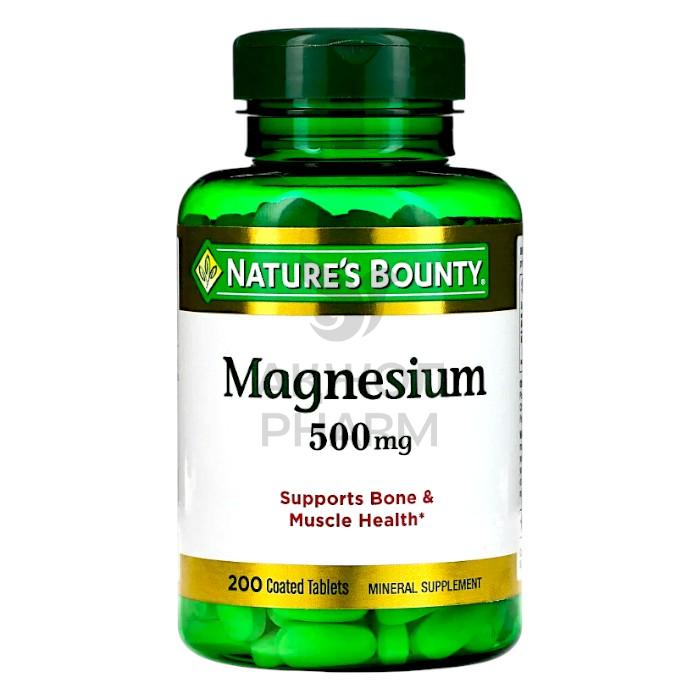 МАГНИЙ ТАБЛ 500МГ №100/NATURE’S BOUNTY - фото 1