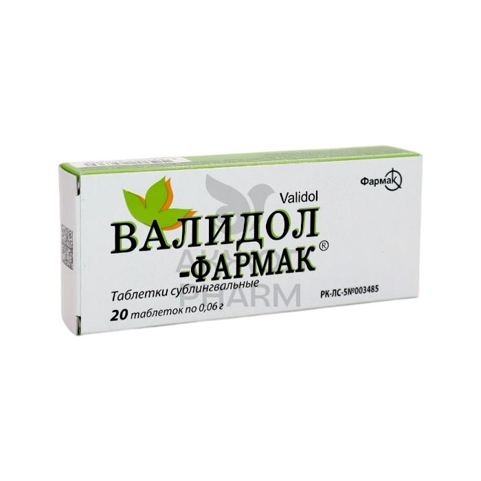 ВАЛИДОЛ-ФАРМАК №20/ФАРМАК - купить в интернет-аптеке Ақ Жол Pharm