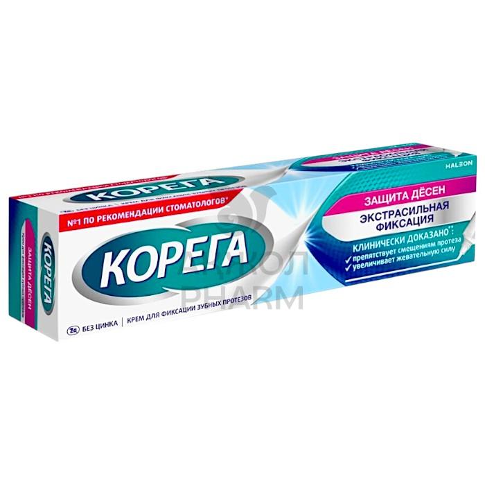 КОРЕГА ЗАЩИТА ДЕСЕН ЭКСТРА 40 Г/ГЛАКСО СМИТ КЛЯЙН - купить в интернет-аптеке Ақ Жол Pharm