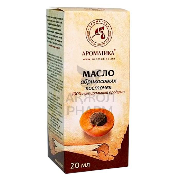 МАСЛО НАТУР АРОМАТИКА РАСТИТЕЛЬНОЕ ИЗ АБРИКОСОВЫХ КОСТОЧЕК 50МЛ - купить в интернет-аптеке Ақ Жол Pharm