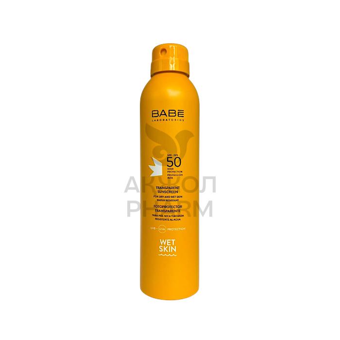 СПРЕЙ Д/ЛИЦА TRANSPARENT SUNSCREEN WET SKIN SPF50 200МЛ - купить в интернет-аптеке Ақ Жол Pharm