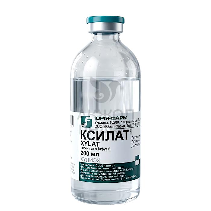 КСИЛАТ Р-Р Д/ИНФУЗИЙ 200МЛ/ЮРИЯ ФАРМ - купить в интернет-аптеке Ақ Жол Pharm