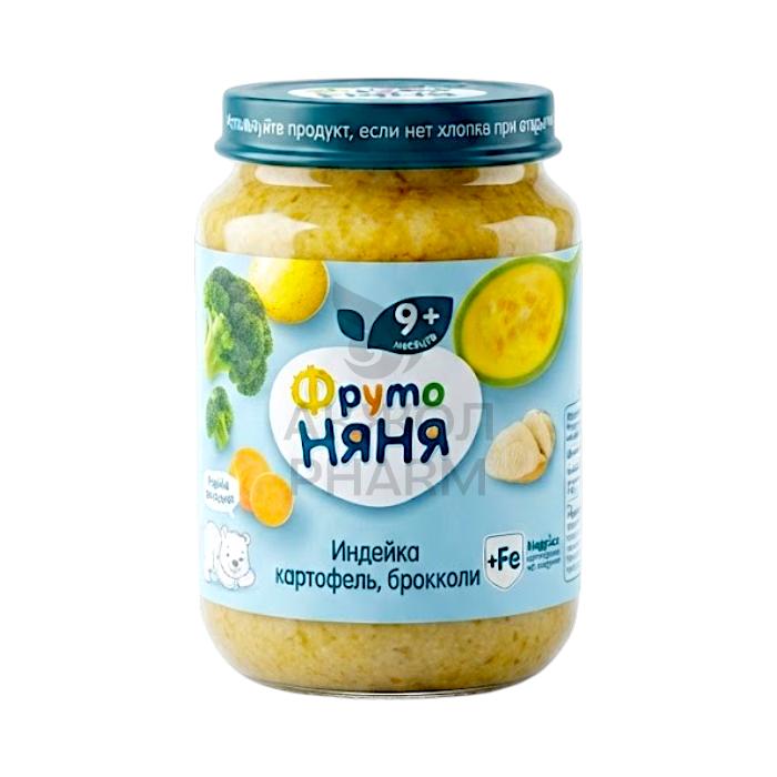 ПЮРЕ ФРУТОНЯНЯ КАРТОФЕЛЬ-ОВОЩИ-ИНДЕЙКА 190ГР - фото 1