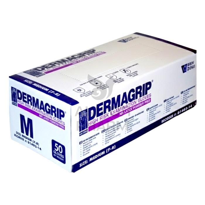 ПЕРЧАТКИ ЛАТЕКС СМОТРОВЫЕ НЕСТЕР НЕОПУДРЕН Р-Р M №25/DERMAGRIP HIGH RISK - купить в интернет-аптеке Ақ Жол Pharm