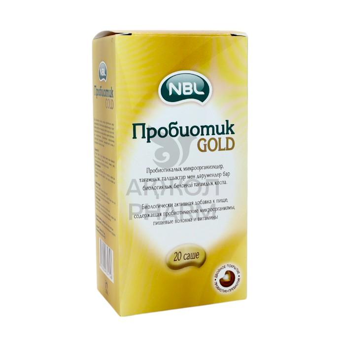 ПРОБИОТИК НБЛ GOLD САШЕ №20/NBL - купить в интернет-аптеке Ақ Жол Pharm