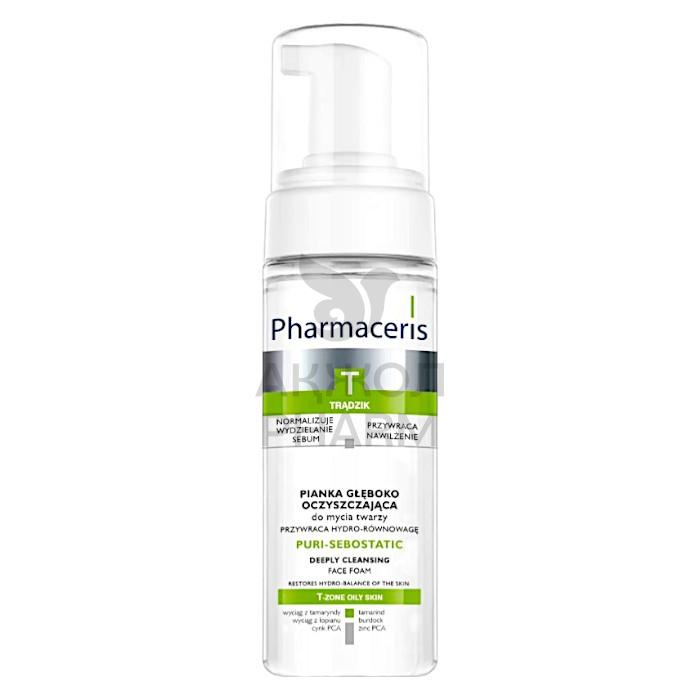 ПЕНКА PHARMACERIS PURI-SEBOSTATIC Д/ГЛУБОКОГО ОЧИЩЕНИЯ ЛИЦА 150МЛ - фото 1