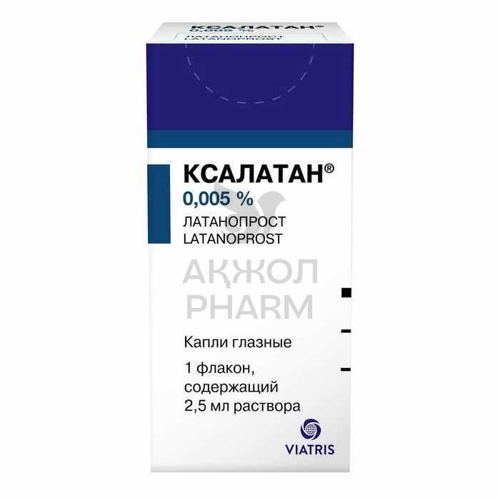 КСАЛАТАН КАПЛИ 0,005% 2,5МЛ/ПФАЙЗЕР ЭЙЧ СИ ПИ КОРПОРЭЙШН - купить в интернет-аптеке Ақ Жол Pharm