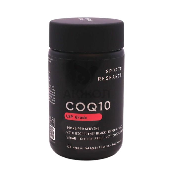 КОЭНЗИМ Q10 КАПС 100МГ №120/SPORTS RESEARCH - фото 1