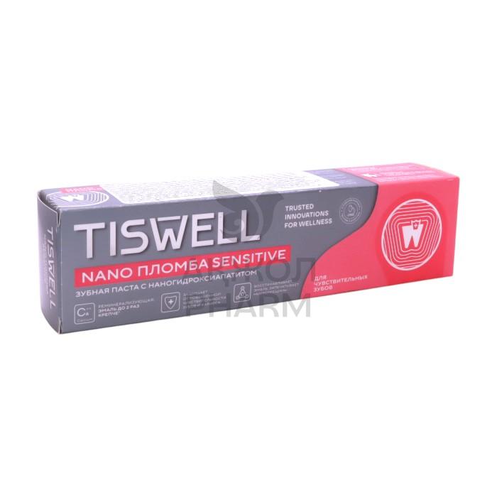ЗУБНАЯ ПАСТА TISWELL Д/ЧУВСТВИТЕЛЬНЫХ  РЕМИНЕРАЛ-ЩАЯ С НАНОГИДРОКСИАП ДИ 110ГР - купить в интернет-аптеке Ақ Жол Pharm