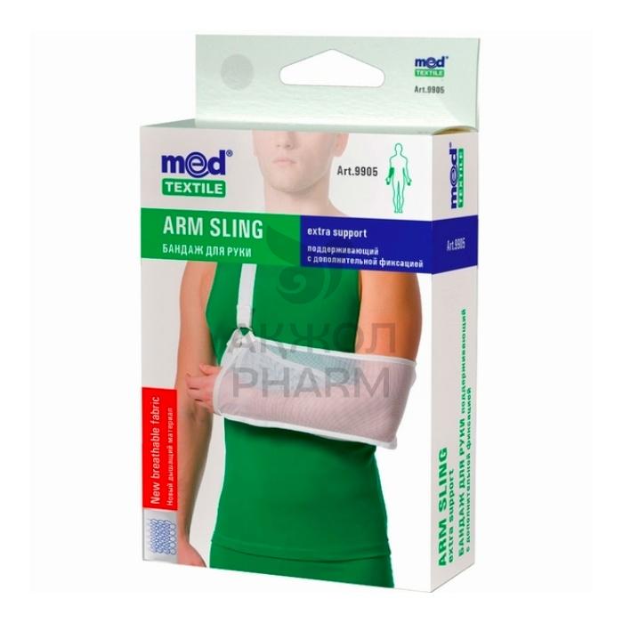 БАНДАЖ MEDTEXTILE Д/РУКИ КОСЫНКА 9912 L БЕЛЫЙ - купить в интернет-аптеке Ақ Жол Pharm