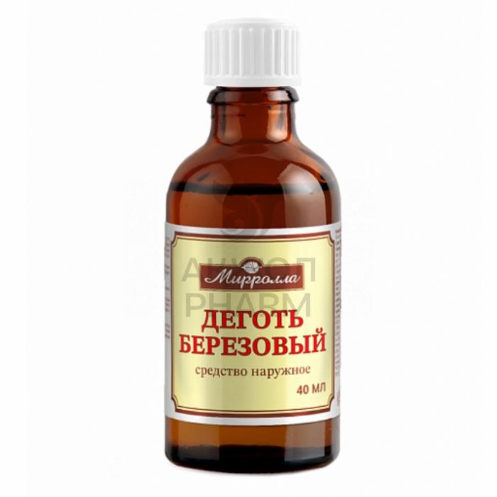 ДЕГОТЬ БЕРЕЗОВЫЙ 40МЛ/МИРРОЛЛА - купить в интернет-аптеке Ақ Жол Pharm