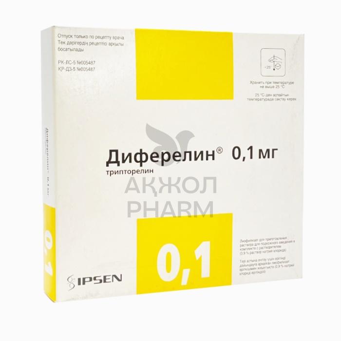 ДИФЕРЕЛИН ФЛАК 0,1МГ №7/ИПСЕН ФАРМА БИОТЕК - фото 1