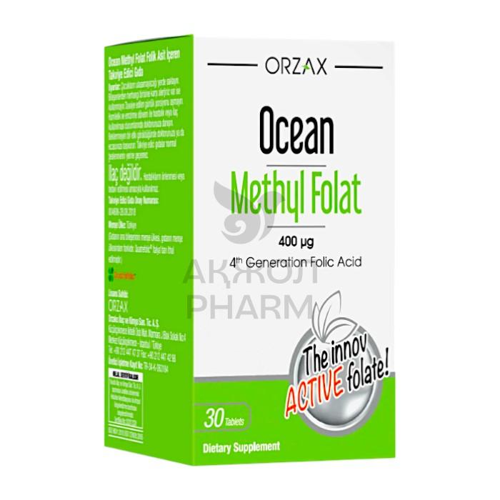 ОКЕАН МЕТИЛФОЛАТ ТАБЛ 400МГ №30/ORZAX - купить в интернет-аптеке Ақ Жол Pharm