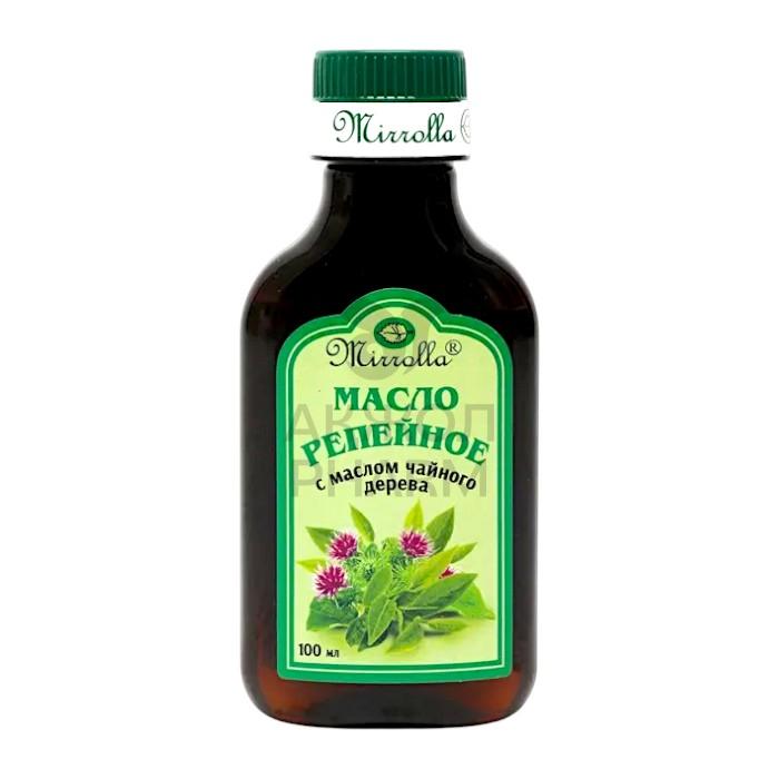 МАСЛО РЕПЕЙНОЕ MIRROLLA ЧАЙНОГО ДЕРЕВА 100МЛ - купить в интернет-аптеке Ақ Жол Pharm