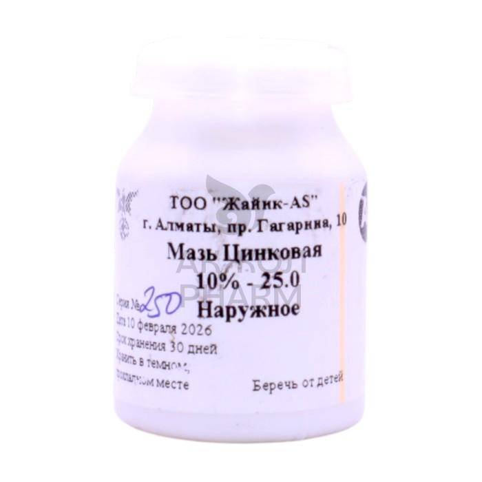 ЦИНКОВАЯ МАЗЬ 10% 30ГР/ЖАЙИК-AS - купить в интернет-аптеке Ақ Жол Pharm