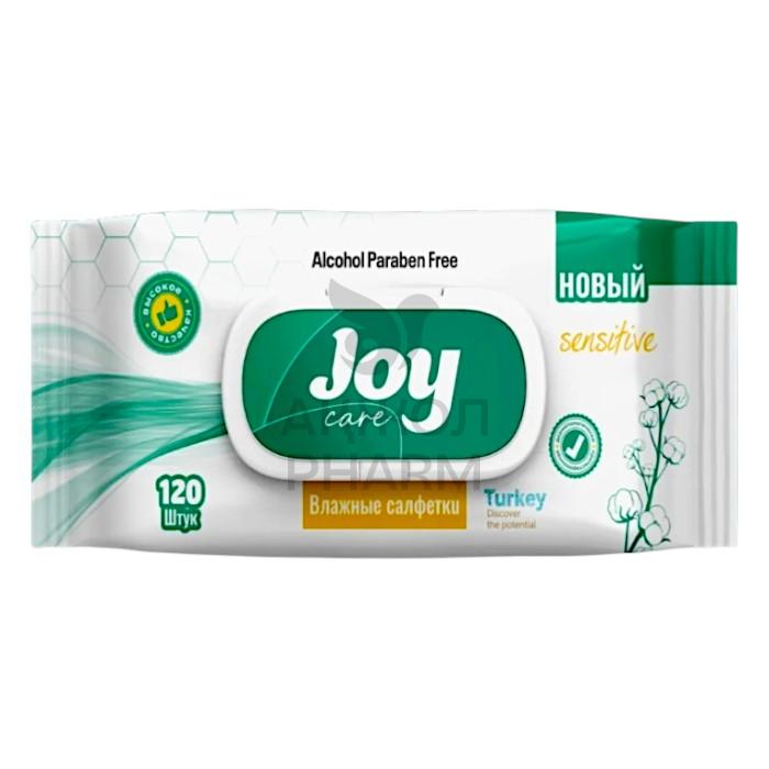САЛФЕТКИ JOY CARE ВЛАЖНЫЕ УНИВЕРСАЛЬНЫЕ 120ШТ - купить в интернет-аптеке Ақ Жол Pharm