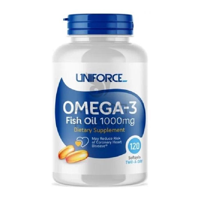 ОМЕГА-3 РЫБИЙ ЖИР 1000МГ №120 КАПС/UNIFORCE - фото 1