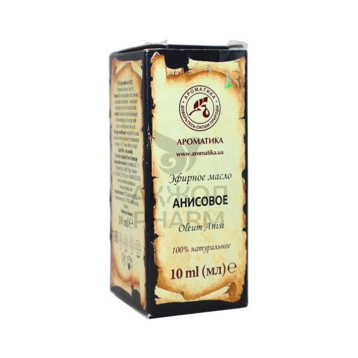 МАСЛО ЭФИРН АРОМАТИКА АНИСОВОЕ 10МЛ - купить в интернет-аптеке Ақ Жол Pharm