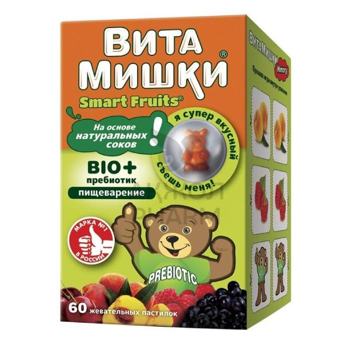 ВИТАМИШКИ БИО+ ПРЕБИОТИК ЖЕВ.ПАСТ №60 - купить в интернет-аптеке Ақ Жол Pharm