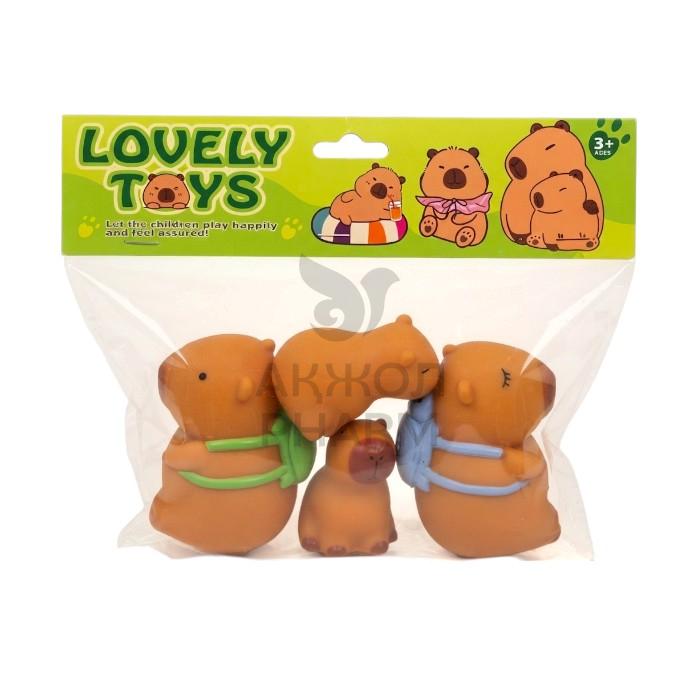 НАБОР КАПИБАРА ДЛЯ КУПАНИЯ LOVELY TOYS 3+ АРТ 569В-1 - фото 1