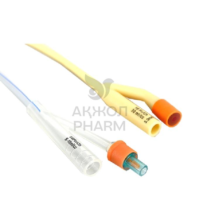 КАТЕТЕР ФОЛЕЯ 2-Х ХОДОВОЙ ЛАТЕКС С СИЛИК ПОКР. B.BUDGET РАЗ. FR 20/БИОЛА - купить в интернет-аптеке Ақ Жол Pharm