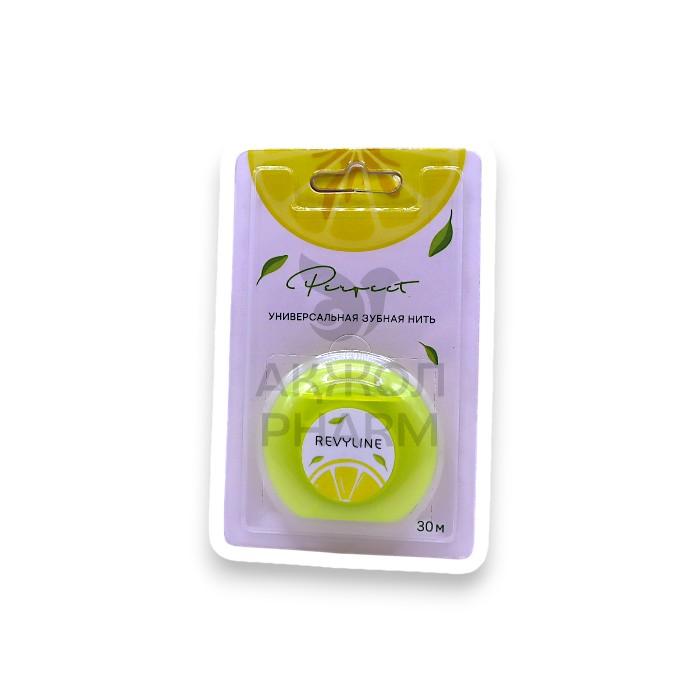 ЗУБНАЯ НИТЬ REVYLINE PERFECT ЛИМОН МЯТА 30М - фото 1