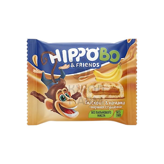 ПИРОЖНОЕ HIPPO BONDI БИСКВИТНОЕ С ВАРЕННОЙ СГУЩЕНКОЙ 32ГР - купить в интернет-аптеке Ақ Жол Pharm
