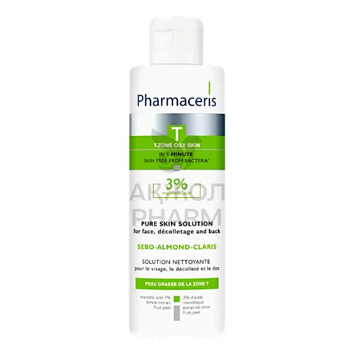 ЛОСЬОН PHARMACERIS SEBO-ALMOND-CLARIS АНТИБАК 190МЛ - фото 1