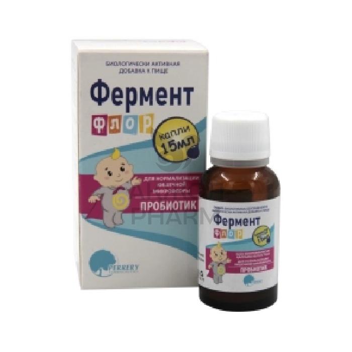 ФЕРМЕНТ ФЛОР ПРОБИОТИК 15МЛ/PERRERY - купить в интернет-аптеке Ақ Жол Pharm