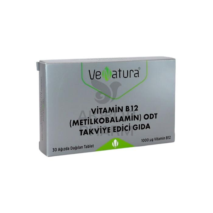 ВИТАМИН В12 МЕТИЛКОБАЛАМИН ТАБЛ 1000МГ №30/VENATURA - фото 1