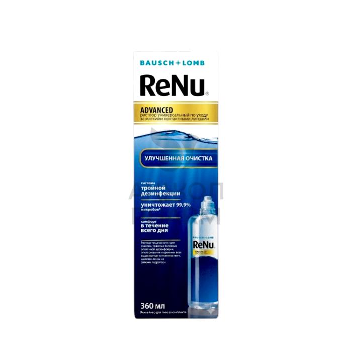 РАСТВОР Д/КОНТАКТНЫХ ЛИНЗ RENU ADVANCED 360МЛ - купить в интернет-аптеке Ақ Жол Pharm