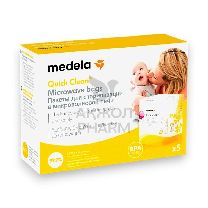 ПАКЕТЫ Д/ПАРОВОЙ СТЕРИЛИЗАЦИИ В МИКРОВОЛНОВКЕ МЕДЕЛА - купить в интернет-аптеке Ақ Жол Pharm