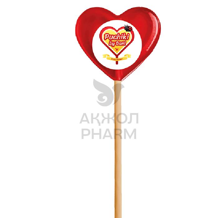 ЛЕДЕНЕЦ PUCHIKI BY DANI НА ПАЛОЧКЕ СЕРДЦЕ 20ГР - купить в интернет-аптеке Ақ Жол Pharm