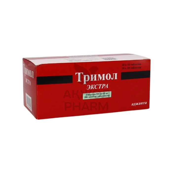 ТРИМОЛ ЭКСТРА ТАБЛ №100/АДЖАНТА ФАРМА ЛИМИТЕД - фото 1