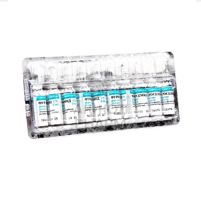 ФУРОСЕМИД АМП 10МГ/МЛ 2МЛ №10/ХИМФАРМ - купить в интернет-аптеке Ақ Жол Pharm