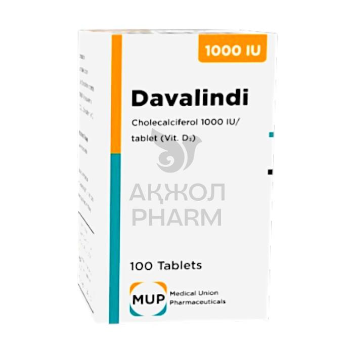 ДАВАЛИНДИ ТАБЛ 1000ХБ №100/МЕДИКАЛ ЮНИОН - фото 1
