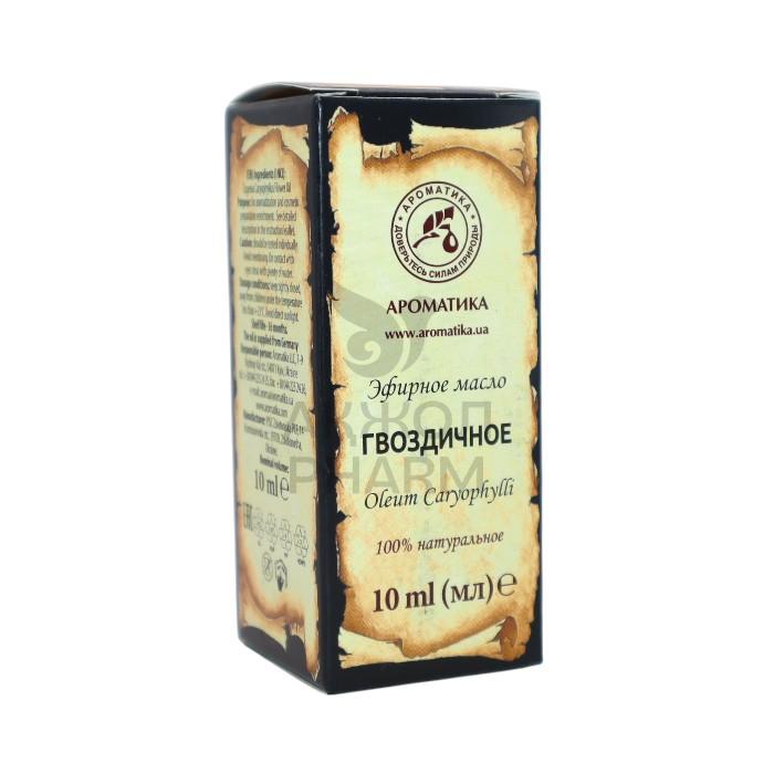 МАСЛО ГВОЗДИЧНОЕ ЭФИРН АРОМАТИКА 10МЛ/ЧАО - купить в интернет-аптеке Ақ Жол Pharm