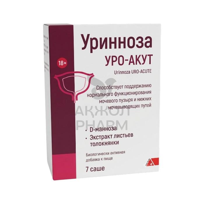 УРИННОЗА УРО-АКУТ САШЕ №7/МАСТЕР ФАРМ - купить в интернет-аптеке Ақ Жол Pharm