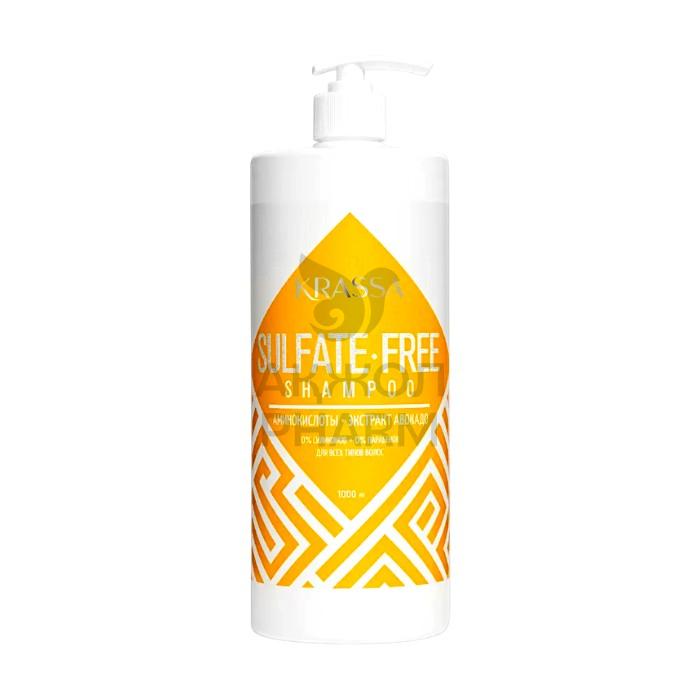 ШАМПУНЬ Д/ВОЛОС KRASSA PROFESSIONAL БЕССУЛЬФАТНЫЙ 1000МЛ - фото 1
