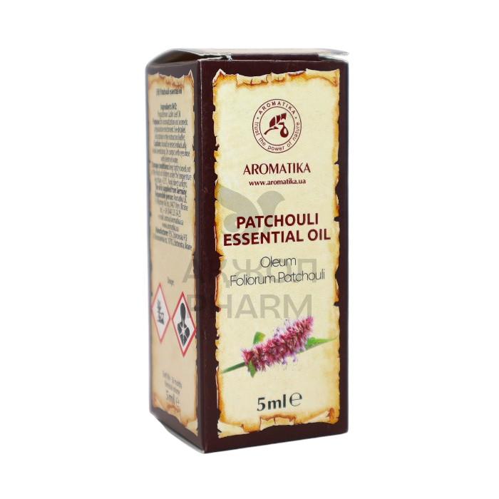 МАСЛО ЭФИРН АРОМАТИКА ПАЧУЛИЕВОЕ 5МЛ - купить в интернет-аптеке Ақ Жол Pharm